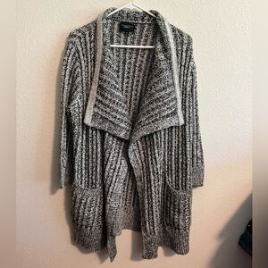 Thakoon Long Gray Cardigan Size Medium